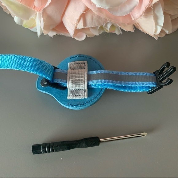 Cat Collar w/Air Tag holder,safety release,reflective, optional bell. - Picture 12 of 12